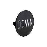 Square D 9001B254 Legend Plate, Down PUSH BUTTON LEGEND PLATE 30MM, Type B
