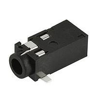 Same Sky (formerly CUI Devices) SJ-2503A-SMT-TR Phone Connectors 2.5mm SMT low profle 3 conductor 0 switc