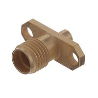 Radiall R125252000W RF Connectors / Coaxial Connectors SMA / STRAIGHT 2 HOLE FLANGE JACK SOLDER TYPE CABLE .085