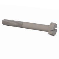Essentra Components 3225020212 Slotted Hex Slotted Hex Screw, 1/4-20 Thread, 2 1/8 Lg
