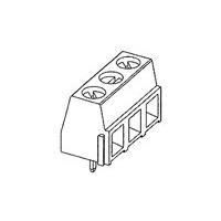 AMP Connectors - TE Connectivity 282839-8 Fixed Terminal Blocks TERMI-BLOK PCB MOUNT 1&2 3P. 5