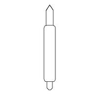 Yamaichi Electronics CONTACT 10036-YEU PCB Pins 1MM P CONICAL 6MM L .7MM TRVL 30G FORCE