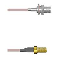 Amphenol Custom Cable Q-0402V0005018i RF Cable Assemblies BNC-SJB/SMA-SJ G316 18I