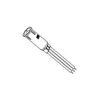 BIVAR PM5R3-YGW10.0 Indicators Recess 3Lead Yw/Grn White Diff 10" Wire