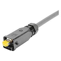 HARTING 09451251760 Hybrid RJI HAN3A RJ45 HYBRID 10G PLUG PLAS