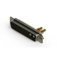 EDAC 627-43W2222-5T2 Mixed Contact D-Sub Connectors Vertical Combo Dsub