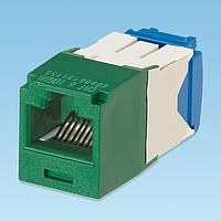 Panduit CJ6X88TGGR-C Modular Connectors / Ethernet Connectors Mini-Com Mod Cat 6A UTP 8 pos 8 wi
