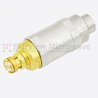 Fairview  SA10P2W-15 15 dB Fixed Attenuator SMP Male To SMP Female Up To 10 GHz Rated To 2 Watts With Passivated Stainless Steel Body