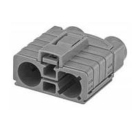Rosenberger 59Z017-000F Accessories Plastic housing Jack Straight F Brown