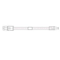 Amphenol Times Microwave Systems PT047-SMMSMPF-12.0IN RF Cable Assemblies SMA to SMPM straight 12" Assembly