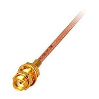 Johnson / Cinch Connectivity Solutions 142-9303-411 Connectors SMA Non-Magnetic Jck Strt Blkhd RG316