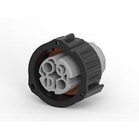 AMP Connectors - TE Connectivity 6-1813099-3 Housings 2.5mm SOCKET HSG ASSEMBLY(GREY 2 POS)