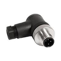Mueller BU-12ZU21-PG7 M12 Field Wireable Connector M12 3 PIN M RA PB A CD PG7 FW
