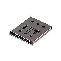 Same Sky (formerly CUI Devices) NSIM-10-B Card Connectors 7 Positions, Push In, Pull Out , SMT, 1.42 mm Height Above Board,