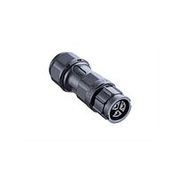 Amphenol LTW PWC-03BMFB-LL7SPP Connectors PWR, 20A, 3P ASSY 2LOCK M CONN F PIN