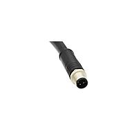 Amphenol LTW M12K-05BMEM-SL8S01 Sensor Cables / Actuator Cables M12 Circular Metric Connector, K Code, Metal, 16A, 05 pins, Male Connector, Male (Power) + Female (Ground) Contact, Straight, Screw Thread, Overmolded, Length 1000mm, IP68 / IP69K