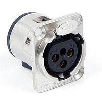 Switchcraft E4FST Connectors 4 POS RECEPTACLE ST.