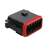 Amphenol SINE Systems AT06-12SB-RD01 6-Way 12P PLUG W/ SEAL KEY POSITION B