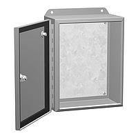 Hammond Manufacturing EJ16146LG Junction Boxes Eclipse Junior encl w/ panel - 16 x 14 x 6 - Steel/Lt Gray - N4,12