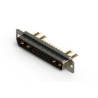 EDAC 627-21W4222-1T1 Mixed Contact D-Sub Connectors Vertical Combo Dsub