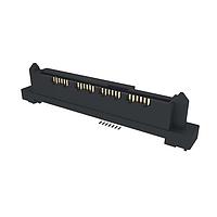 Amphenol FCI 10148666-010C-TRLF Circular MIL Spec Connector SAS 40 Connector 24G Vertical Surface Mount Receptacle Wide 29 Position