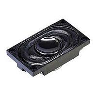 Same Sky (formerly CUI Devices) CMS-251472-24SP Speaker 25 x 14 mm, 7.2 mm deep, cloth, Rare Earth, 2 W, 4 ohm, 720 Hz, solder pads