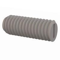 Essentra Components 011032G050 Set Screw Set Screw, Slotted Head, #10-32 Thread, 1/2 Lg