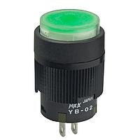 NKK Switches YB06KW01-5D-JB Panel Mount Indicators / Switch Indicators SWITCH PUSHBUTTON