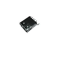 Adam Tech USB-A-S-VTA-HT USB Type A Connectors USB AF 1PORT VERT SG BK HI-TEMP