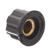 APEM MPKES60B14 Cylindrical Knob with Skirt KNOB PLASTIC