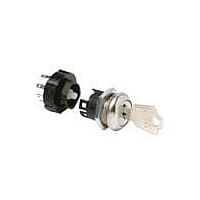 C&K H101132F2WCNQ Switchlock SWITCH KEYLOCK SPDT 12A 250VAC