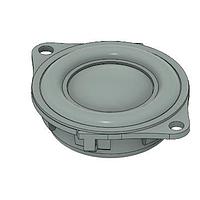 PUI Audio AS04004MR-F-WP-R Waterproof SPEAKER 3W 4OHM 81DB 1600HZ