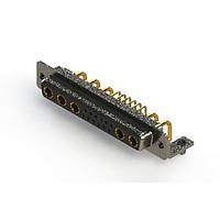 EDAC 630-17W5240-1T3 Mixed Contact D-Sub Connectors Right-angle Power Combo D-Sub Connector