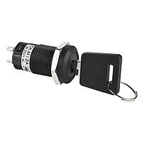 NKK Switches CKM12AFW01-004 Keylock Switches SPDT ON-ON KEYED