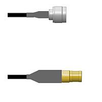 Amphenol Custom Cable Q-2N03X0008108i RF Cable Assemblies N-SP/SMB-SP RG58 108I