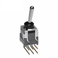 NKK Switches B22AH Subminiature antistatic toggles ON-NONE-ON DPDT
