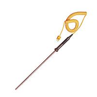 OMEGA KHIN-316U-12 Handheld Thermocouple Probes with Fixed Length or Retractable Cable (Thermocouple, K, 440 °C, Immersion Probe)