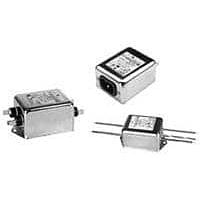AMP Connectors - TE Connectivity 6ESK1 Power Line Filters 6A 1/4" QUIK CONN FLANGE MOUNT