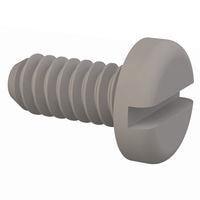 Essentra Components 010632P031 Pan Slotted Pan Slotted Screw, #6-32 Thread, 5/16 Lg