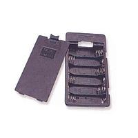 Eagle Plastic Devices 12BH361/C-GR Battery Enclosures 6 AA 6" LDS W/COVER