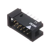 Omron Electronics XG4C-1071 Flat Cable Connectors MIL BoxType Plug 10P Straight 0Polarize