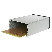 BusBoard Prototype Systems KBOX3-AN-SV-POW Extruded Silver Alum Box 3U 160 x 103 x 30.5mm