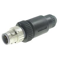 Omron Automation and Safety XS2G-D5S1 Circular Metric Connectors 5P Plug ScrewTerm For 6mm Dia. Model