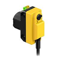 Banner Engineering QS18VP6DQ1 Photoelectric Sensors WORLD-BEAM QS18 Series: Diffuse; Range: 450 mm; Input: 10-30 V dc; Output: Complementary Solid-State PNP; 150 mm (6 in) M8 Pigtail QD