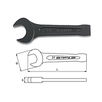 TOPTUL AAEY8080 Slogging Open End Wrench (80mm, L=398mm)