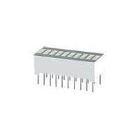 Kingbright DC10SURKWA LED Light Bars 10 SEGMENT RED BAR GRAPH LED DISPLAY