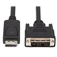 Tripp Lite P581AB-006 Adapter Cable 6FT ANTIBAC DP/DVI SNGLLNK