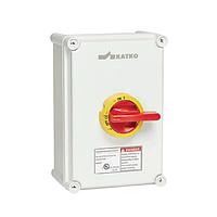 Altech KEM460UL98 Y/R Control Switches 60A POLYCARBONATE ENCL. SWITCH, 4 POLE
