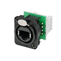 NEUTRIK NE8FDVY110-BD XLR RECEPT CAT 5D SERIES W/O SCREWS