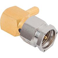 Amphenol SV Microwave M39012/56-3007 Connectors SMA M Conn LckwreHol R/A for RG-174 Cbl